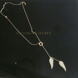 Price Drop!!Victoria's Secret Angels gold necklace