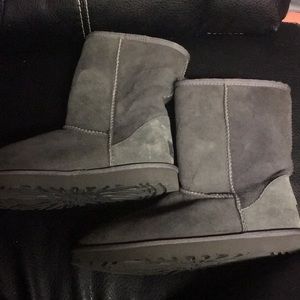 GRAY UGG BOOTS. Worn very few times.