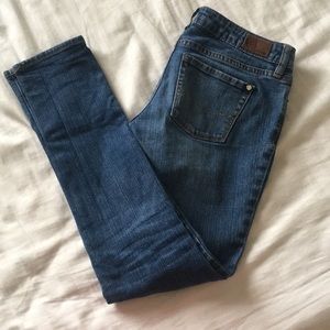 Low Rise Straight Cut Jeans