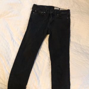 All Saints Rail Black Skinny Jeans