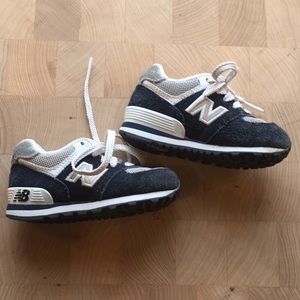 Toddler size 5 New Balance sneakers. Navy