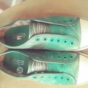Green Coach Shoe