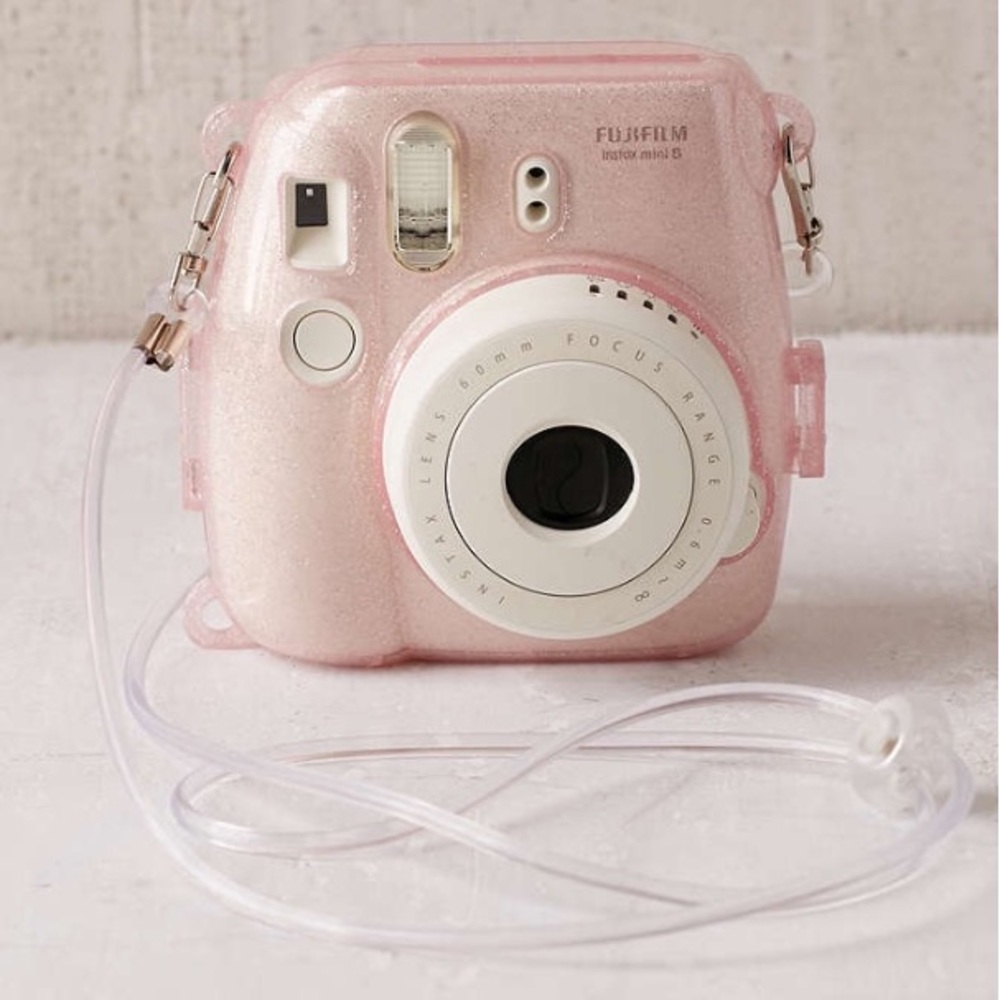 Pink Fijifilm Instax Mini hard case