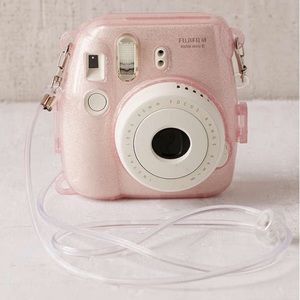 Pink Fijifilm Instax Mini hard case