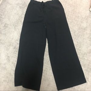 Madewell wide leg, drawstring pants. Size Small