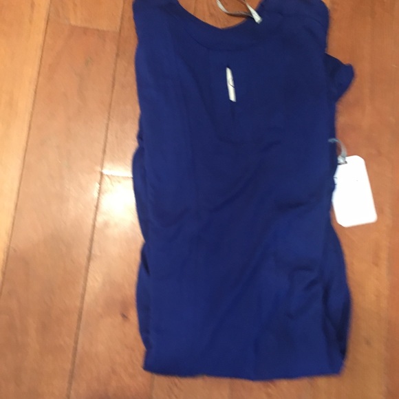 NWT deep blue fitted dress - Picture 5 of 6