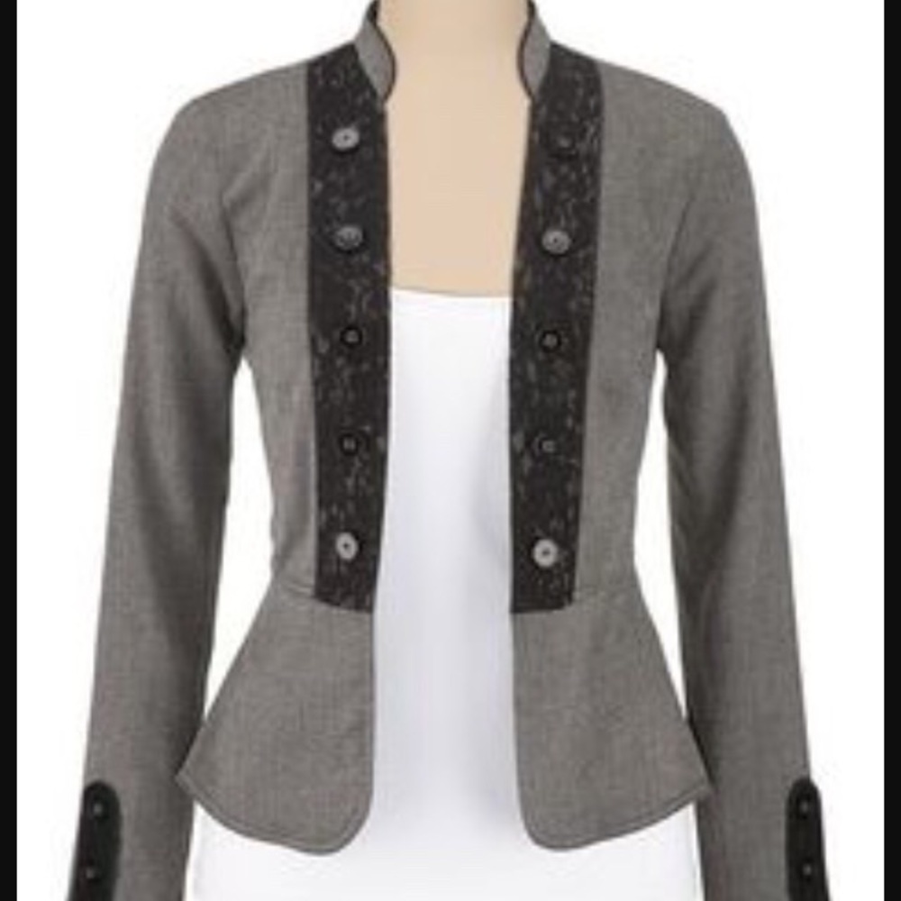 Maurices Tweed lace Blazer Plus size 3