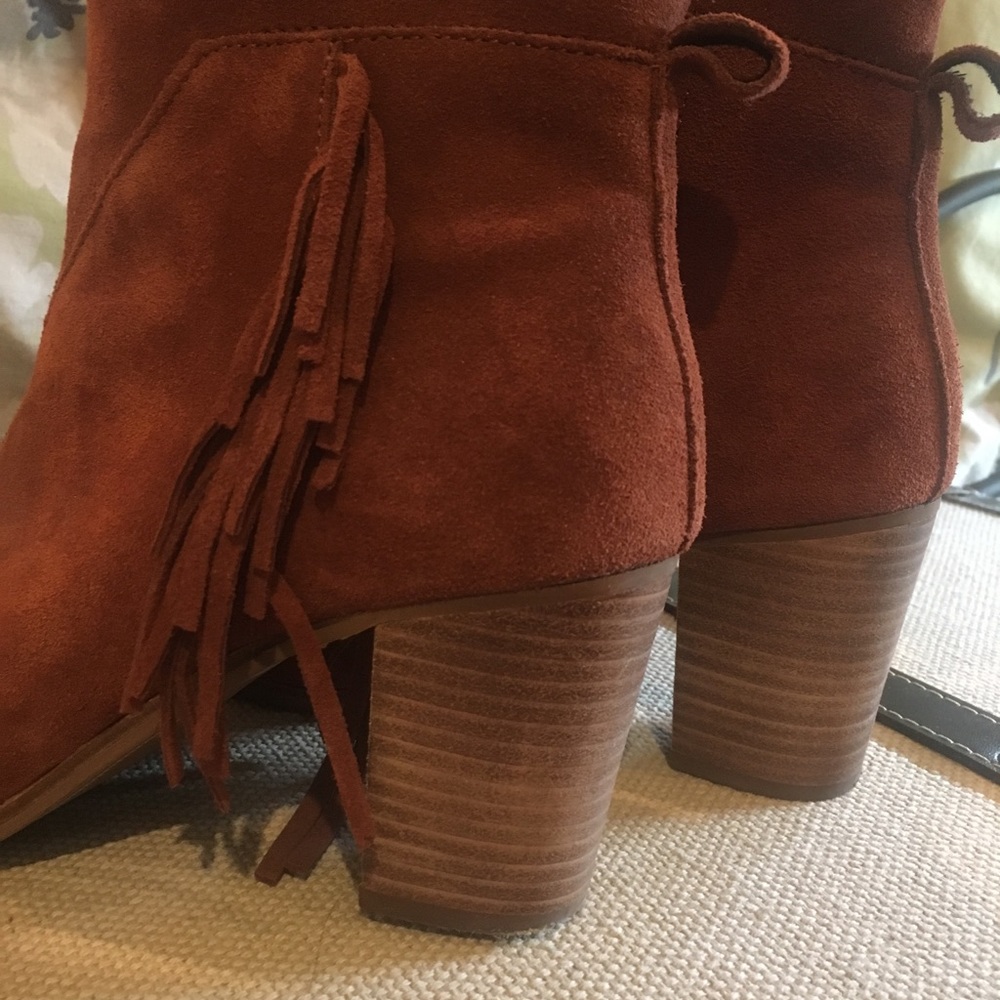 Toms Burnt Orange Ankle Boots