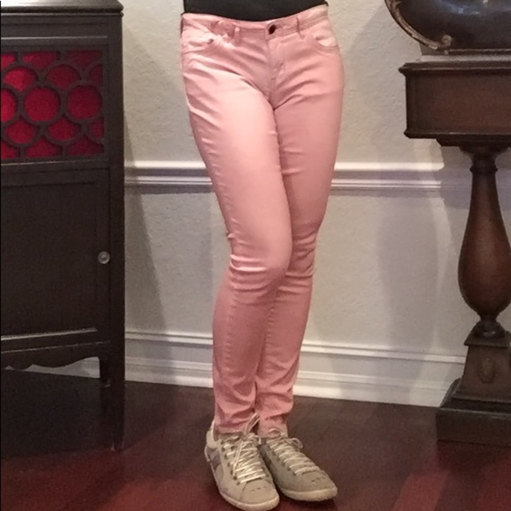 Colored skinny pants