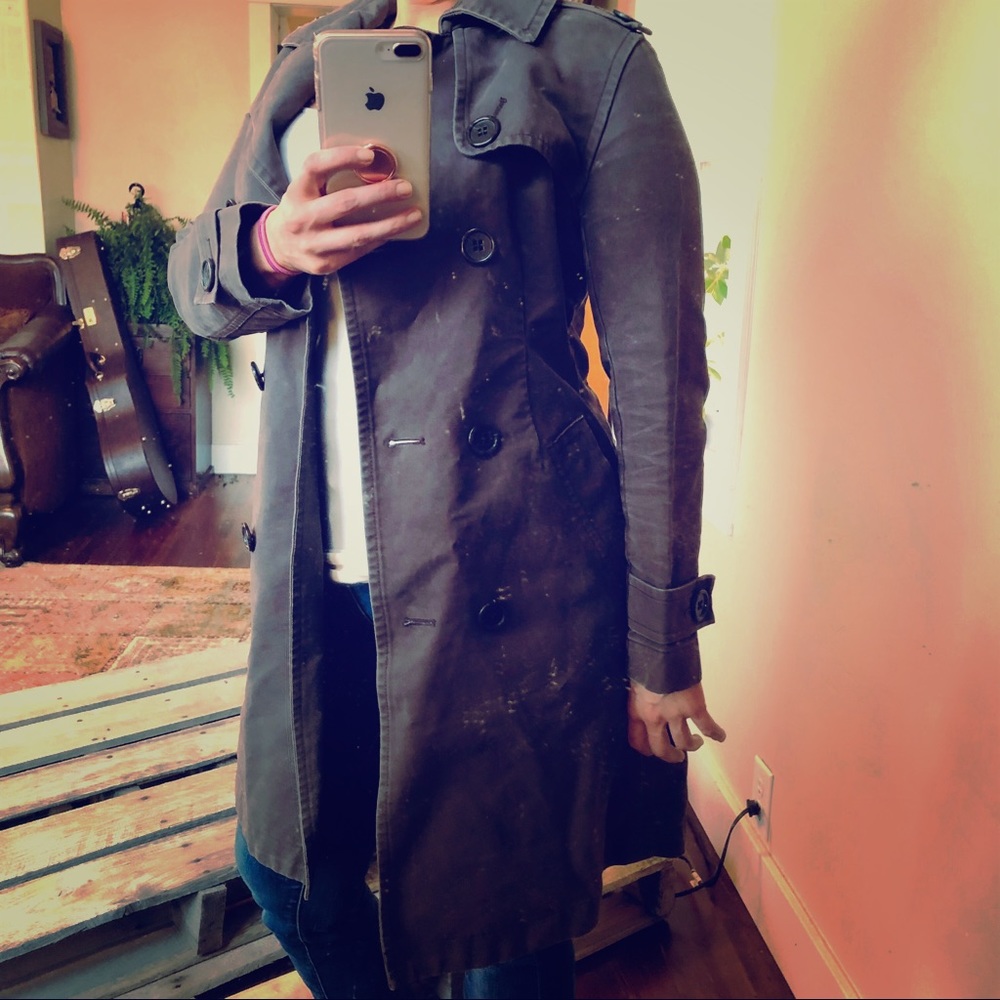 ❤️The Gap Dark Brown Trench Coat ❤️