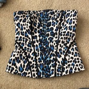 Cheetah Corset Top