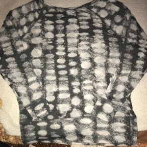 Marble mid sleeve top