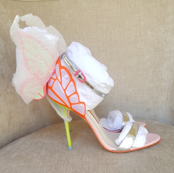 NIB Sophia Webster Spearmint Orchid Chiara Pumps - Picture 2 of 6