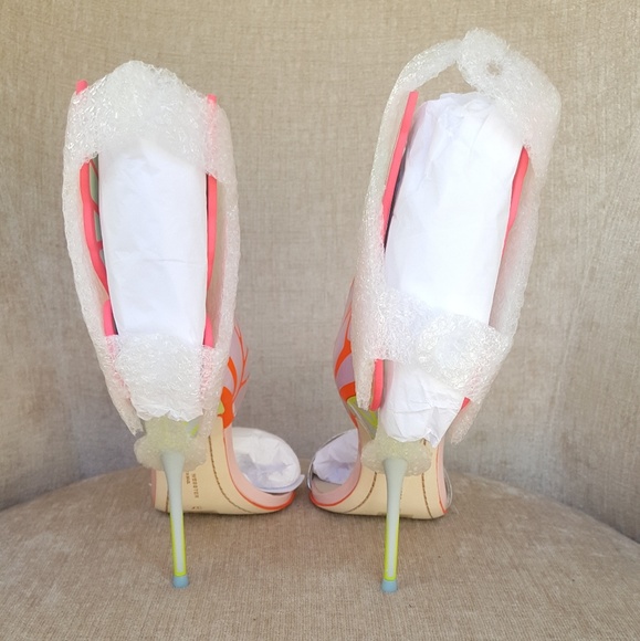 NIB Sophia Webster Spearmint Orchid Chiara Pumps - Picture 5 of 6