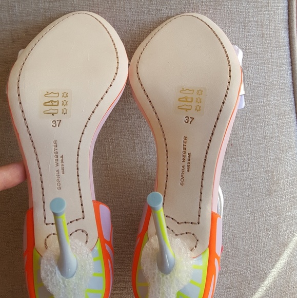 NIB Sophia Webster Spearmint Orchid Chiara Pumps - Picture 6 of 6