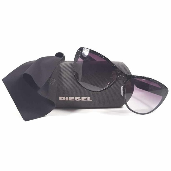 DIESEL DL0011/S Sunglasses Color 08B Black main image 5