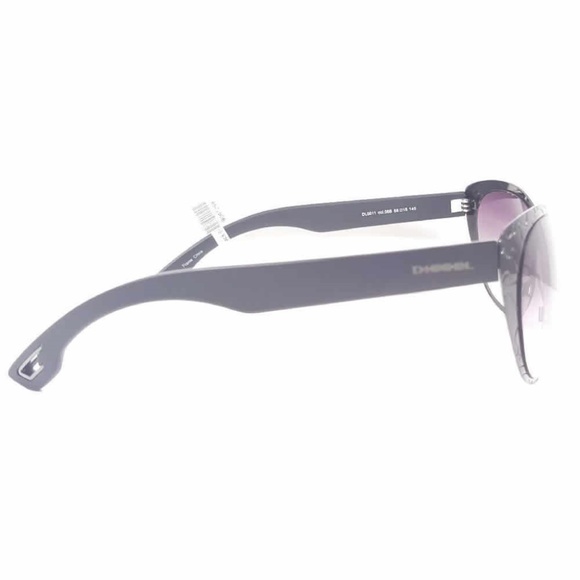 DIESEL DL0011/S Sunglasses Color 08B Black