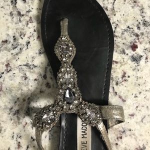 Steve Madden Jeweled Sandals