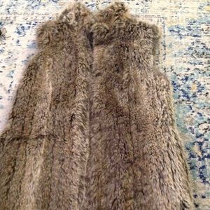 Zara Fur Vest