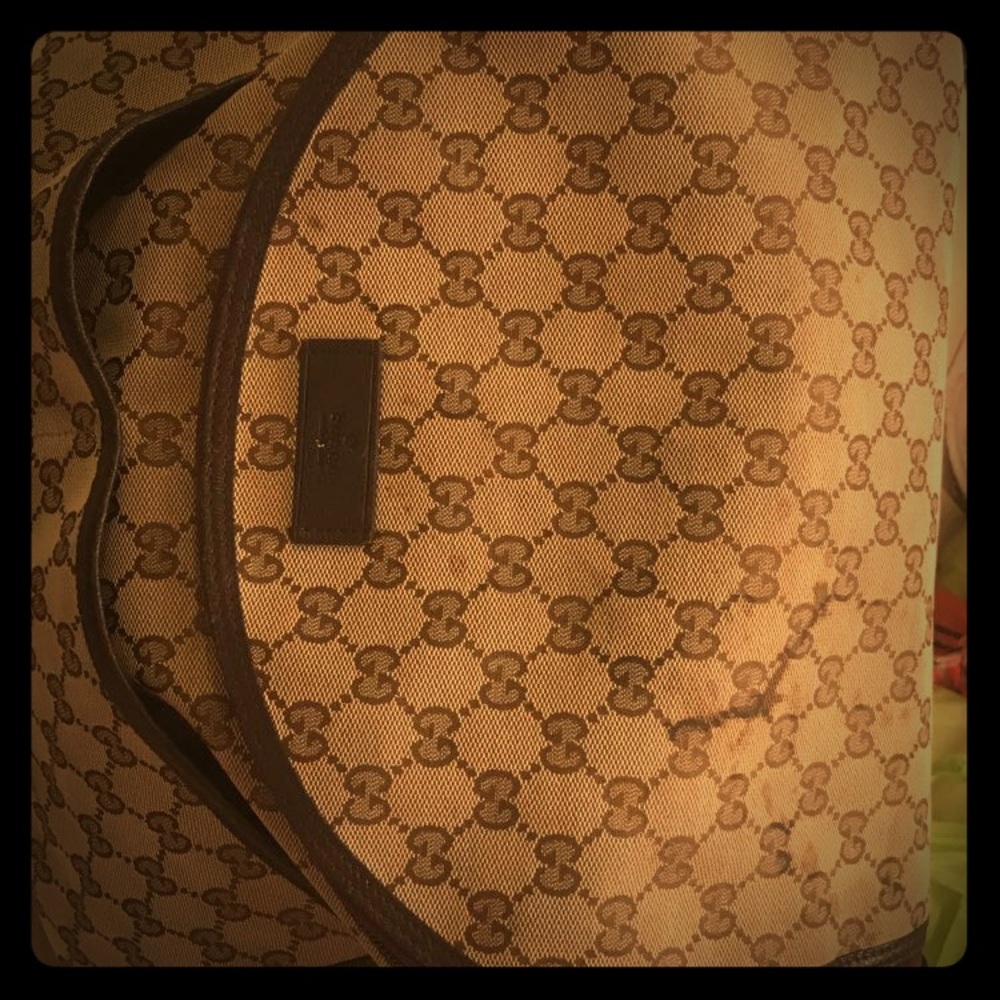 Gucci diaper bag