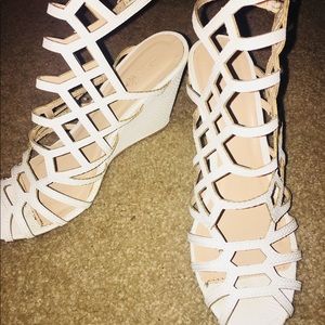 Charlotte Russe cutout wedges