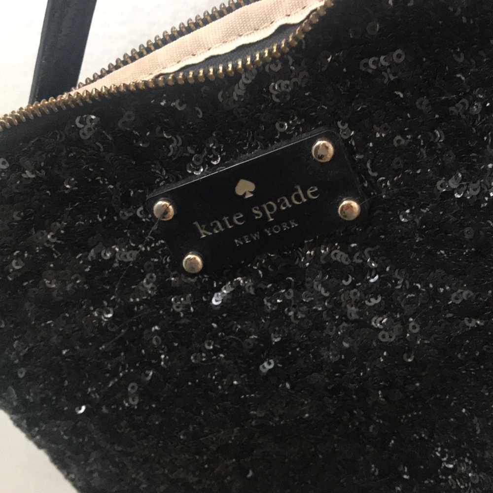 Kate Spade Sequin Black Crossbody