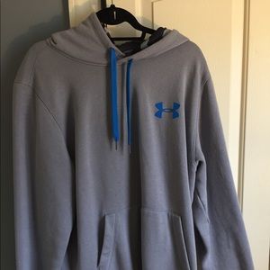 Grey under armour sweatshirt
