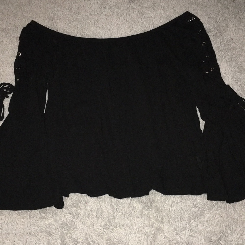 Forever 21 - Crisscross and flared sleeve top