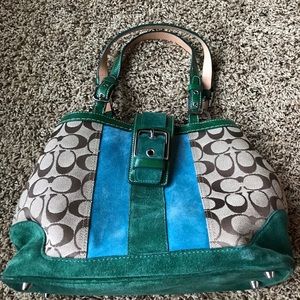 Coach bag and wallet