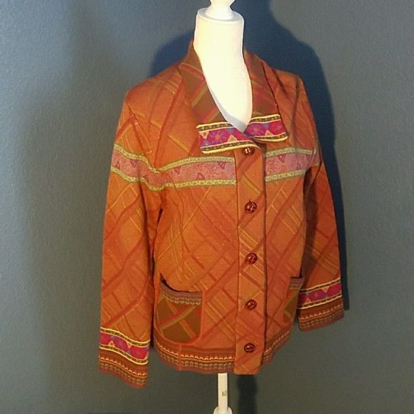 CLEARANCE RACK * COLDWATER CREEK Cardigan - Picture 1 of 5