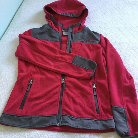 •Free Country• Hooded Fleece Jacket - Picture 1 of 5