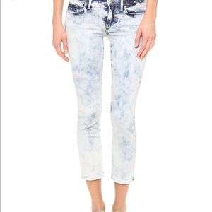 Madewell 1937 Acid Wash Skinny Crop Jeans