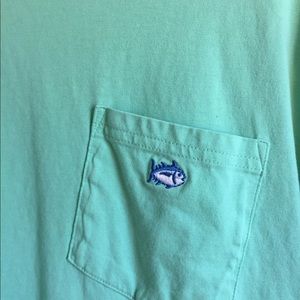 Mint green men's southern tide tee