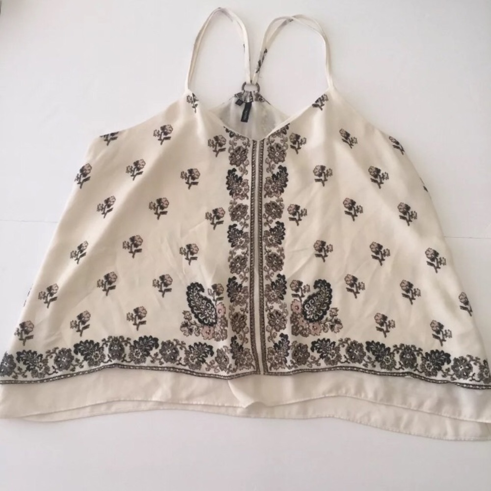 Maurices Paisley tank top size XL