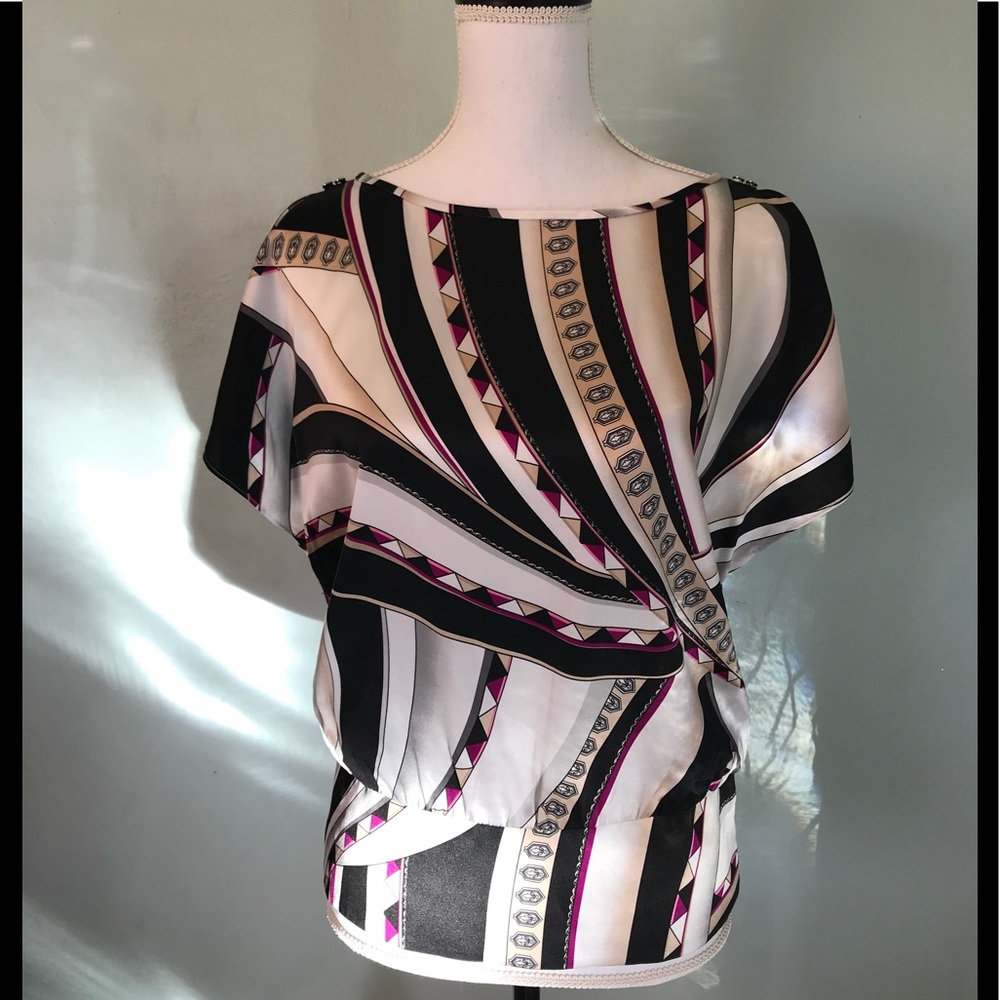 White House Black Market silk blouse