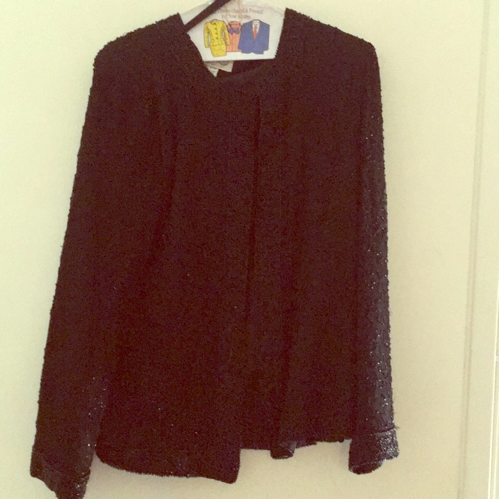Sequined blazer