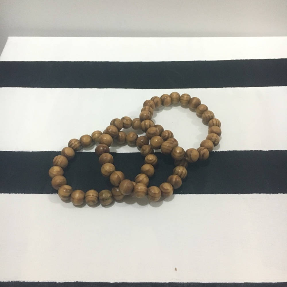 Wooden bracelets