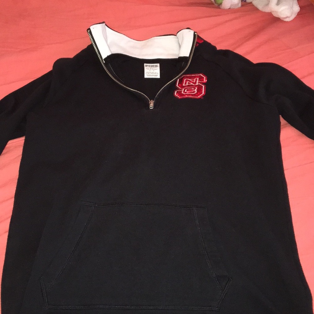 NC State Victoria Secret quarter zip ❤️