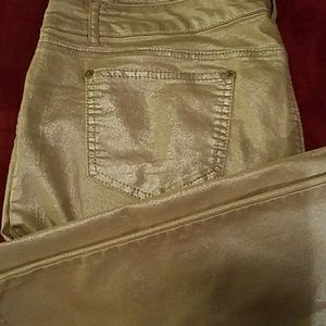 Maurice gold/silver lightweight pants