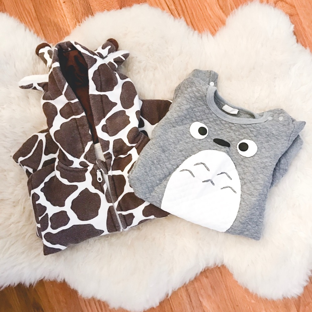 Totoro onesie bodysuit