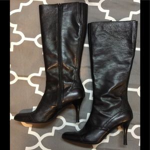 Women’s Dark Brown Leather Boots - NWOT