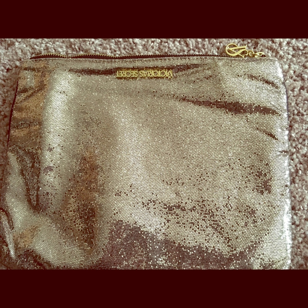 Victoria’s Secret Gold Sparkling Clutch