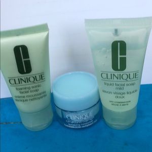 Travel size Clinique makeover kit