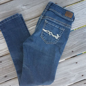 American Rag Low Rise Skinny Jeans 2 Short (26x26)