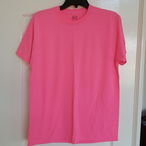 plain hot pink shirt