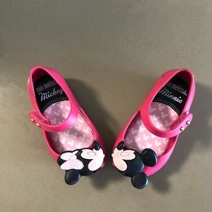 Mini Melissa Toddler Ultragirl Mickey Minnie Shoes