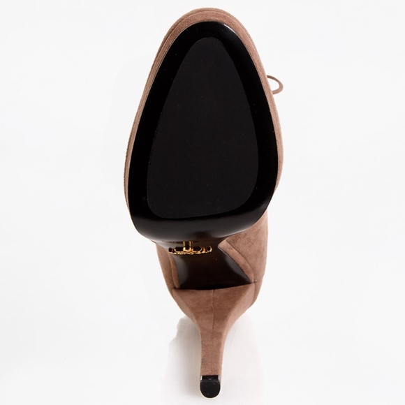 PRADA Tan Suede Lace-Up Booties-FOR LIMITED TIME! - Picture 3 of 8