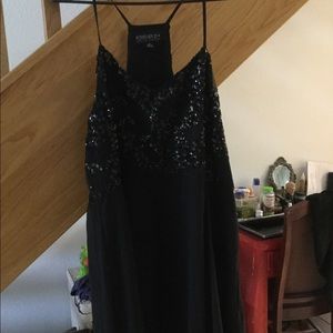 Beautiful black cocktail dress