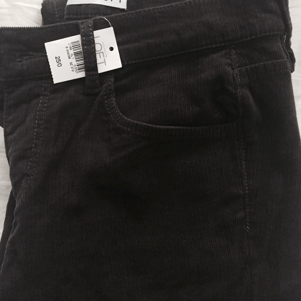 New! Brushed Corduroy skinny pants