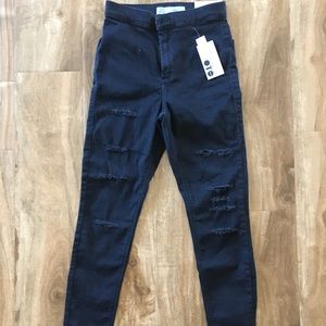 Top Shop Super High Waisted Skinny Jean - NWT
